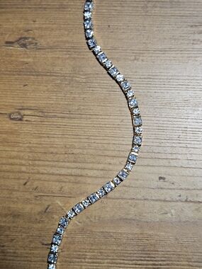 Vintage Cubic zirconia tennis Bracelet